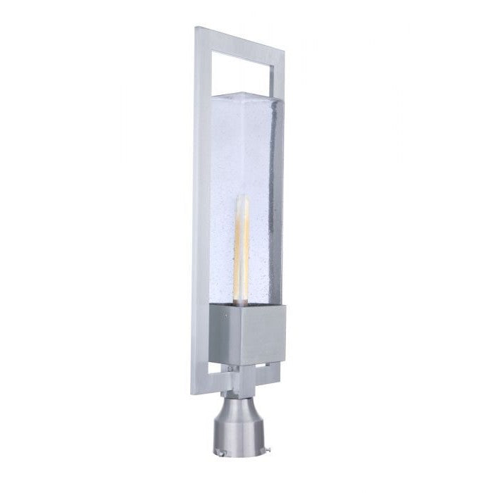Craftmade - ZA4025-SA - One Light Outdoor Post Mount - Perimeter - Satin Aluminum