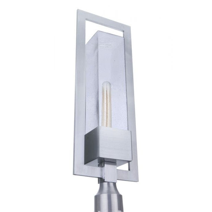 Craftmade - ZA4025-SA - One Light Outdoor Post Mount - Perimeter - Satin Aluminum