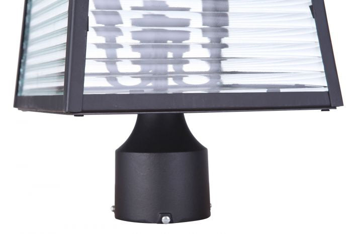 Craftmade - ZA4115-MN - Three Light Outdoor Post Mount - Armstrong - Midnight