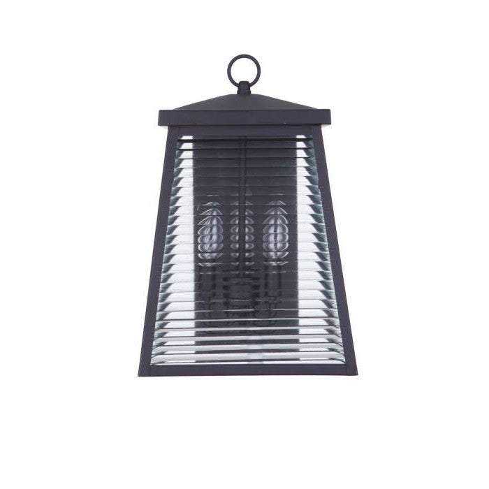 Craftmade - ZA4124-MN - Three Light Outdoor Wall Mount - Armstrong - Midnight