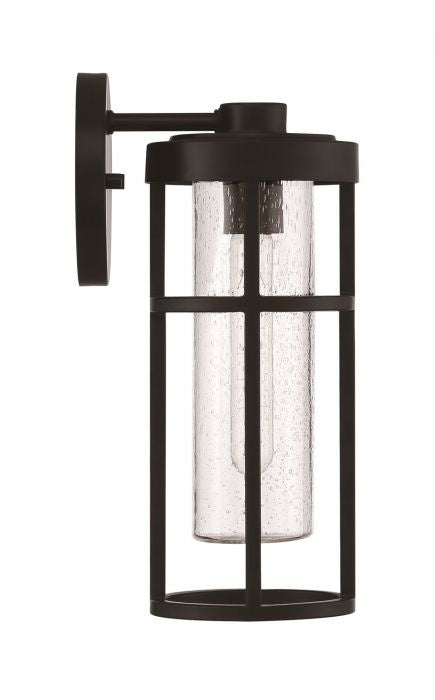 Craftmade - ZA4204-MN - One Light Outdoor Wall Mount - Encompass - Midnight