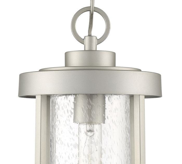 Craftmade - ZA4211-SA - One Light Outdoor Pendant - Encompass - Satin Aluminum