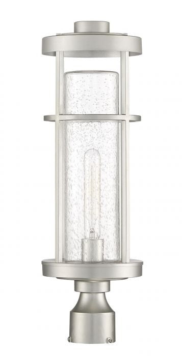 Craftmade - ZA4215-SA - One Light Outdoor Post Mount - Encompass - Satin Aluminum