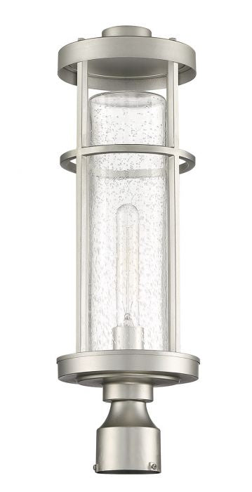 Craftmade - ZA4215-SA - One Light Outdoor Post Mount - Encompass - Satin Aluminum