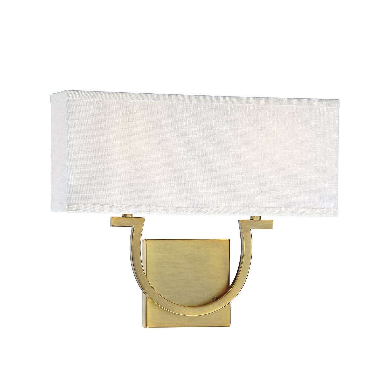 Savoy House - 9-998-2-322 - Two Light Wall Sconce - Rhodes - Warm Brass