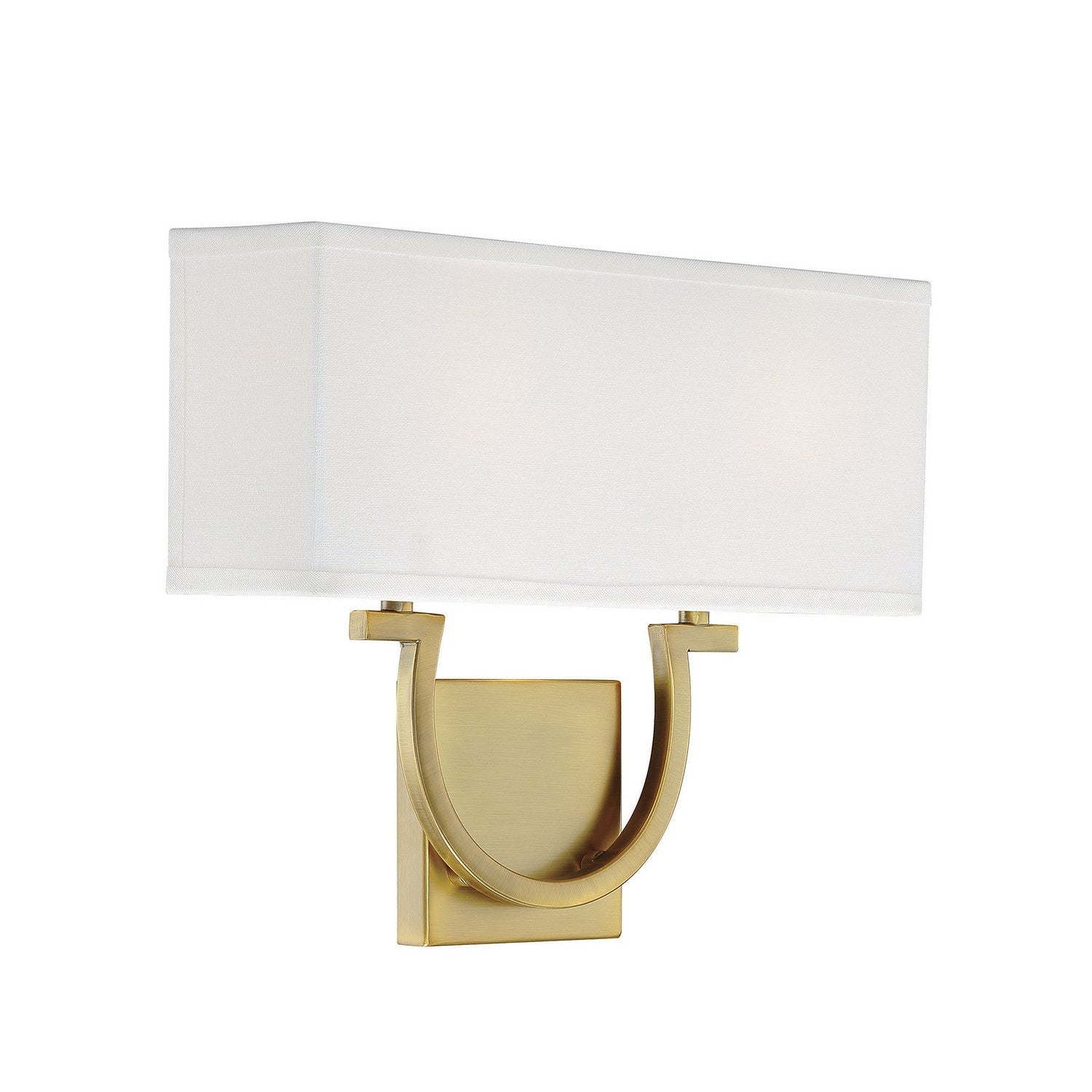 Savoy House - 9-998-2-322 - Two Light Wall Sconce - Rhodes - Warm Brass