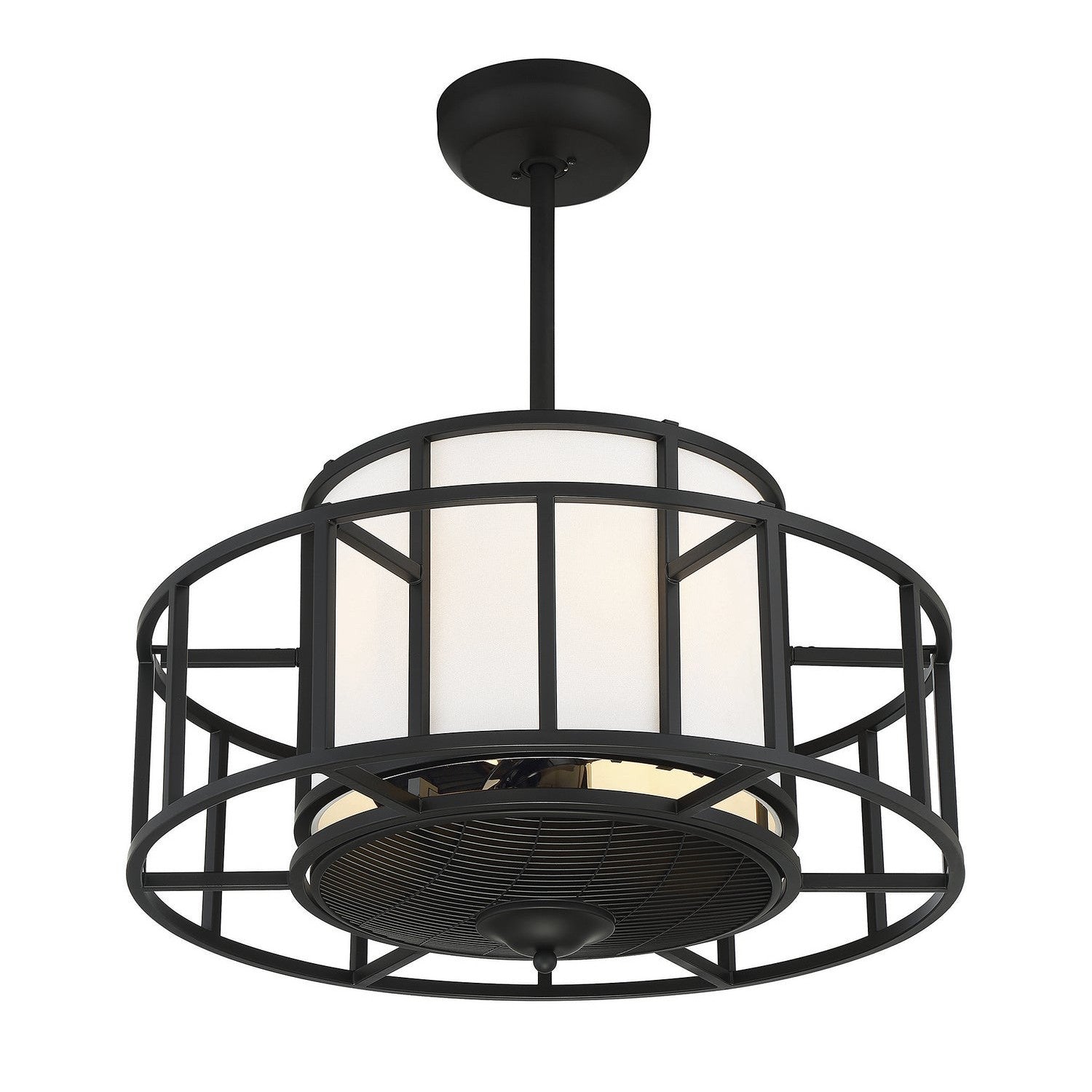 Savoy House - 30-FD-126-89 - Four Light Fan D'Lier - Oslo - Matte Black