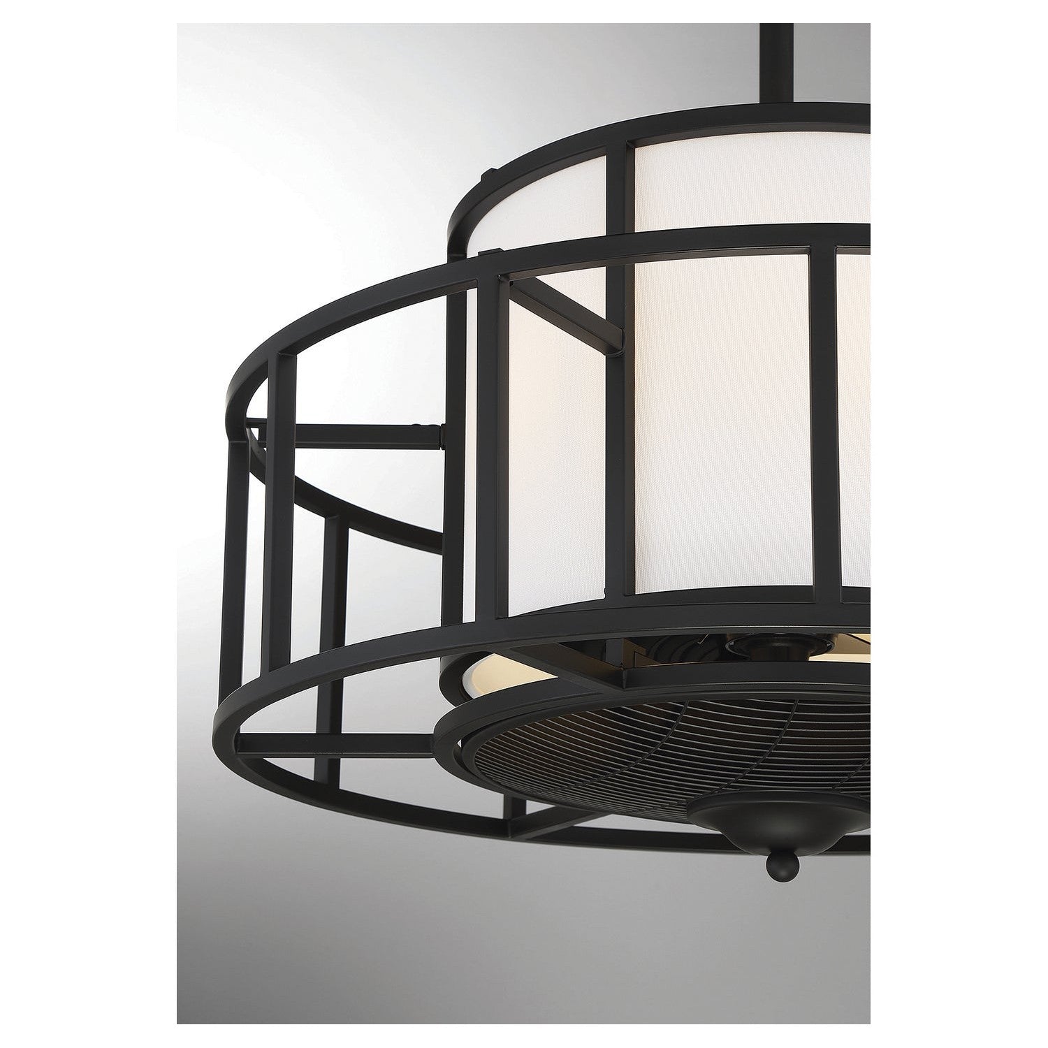Savoy House - 30-FD-126-89 - Four Light Fan D'Lier - Oslo - Matte Black