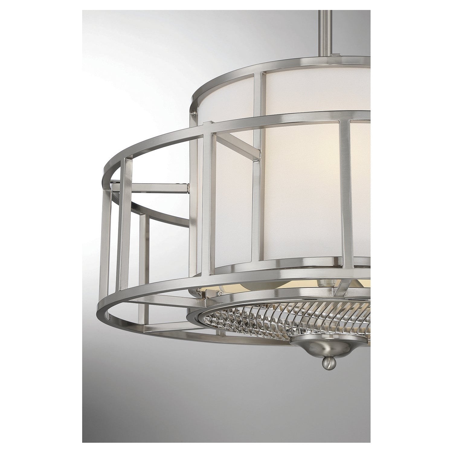 Savoy House - 30-FD-126-SN - Four Light Fan D'Lier - Oslo - Satin Nickel
