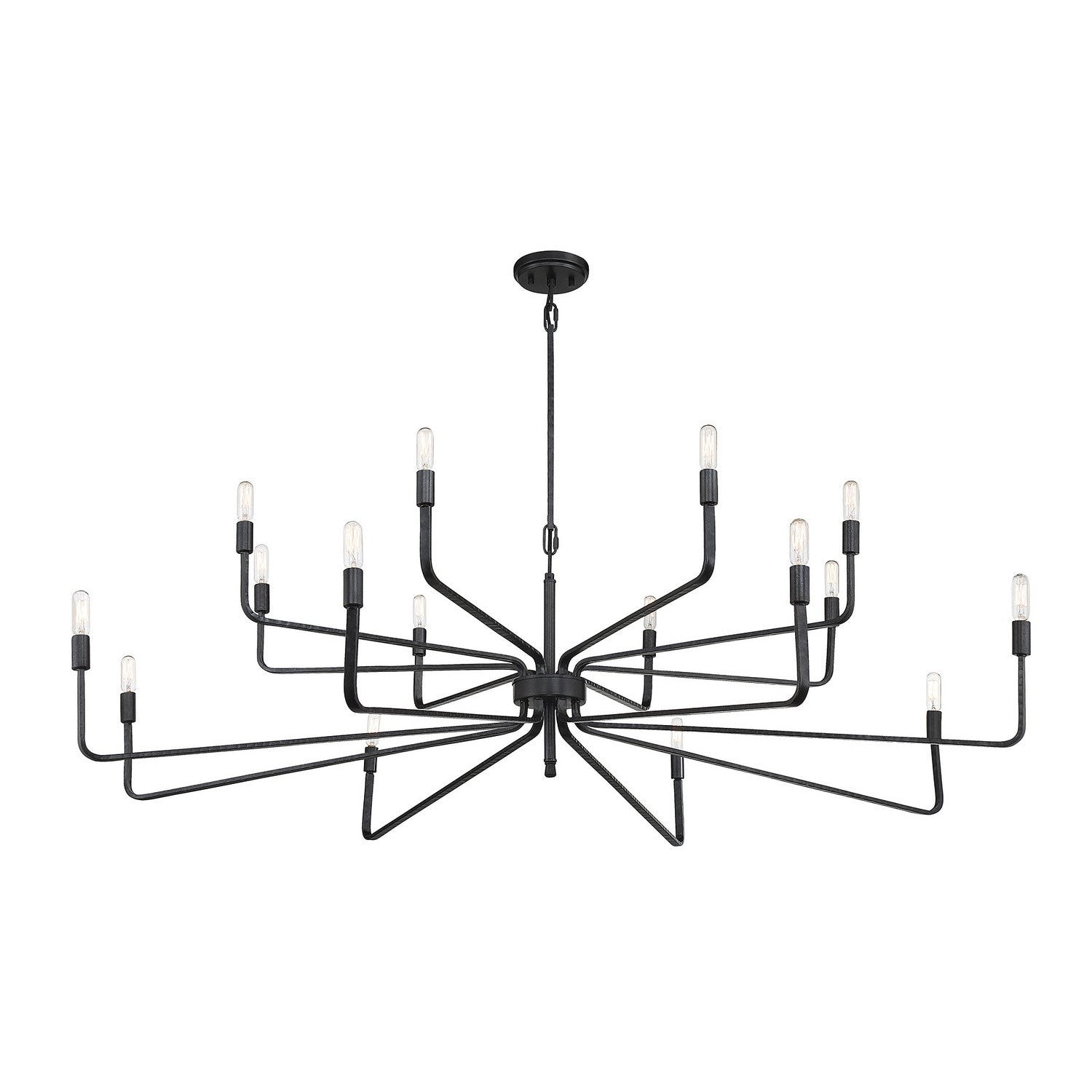 Savoy House - 1-6402-16-190 - 16 Light Chandelier - Salem - Forged Iron