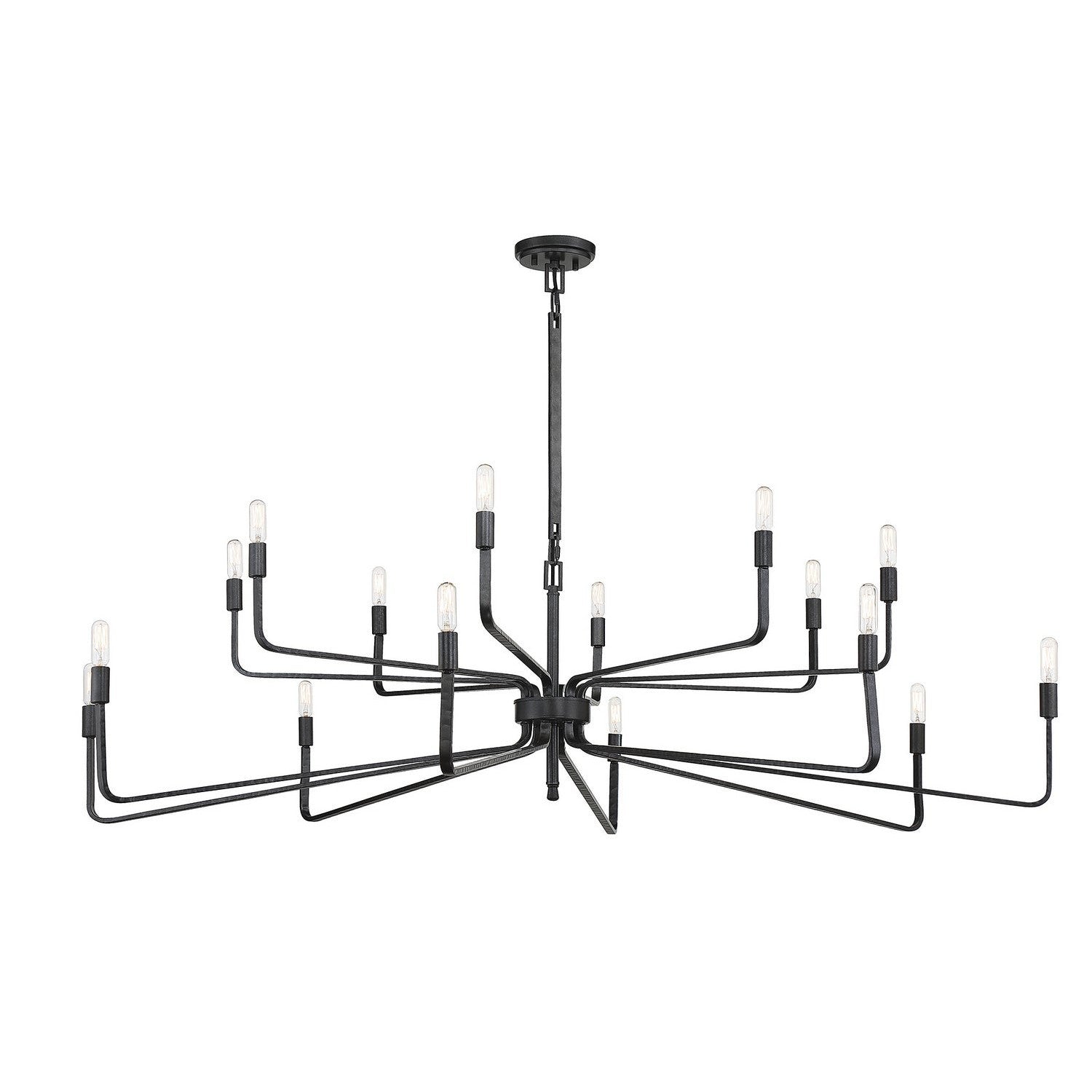 Savoy House - 1-6402-16-190 - 16 Light Chandelier - Salem - Forged Iron
