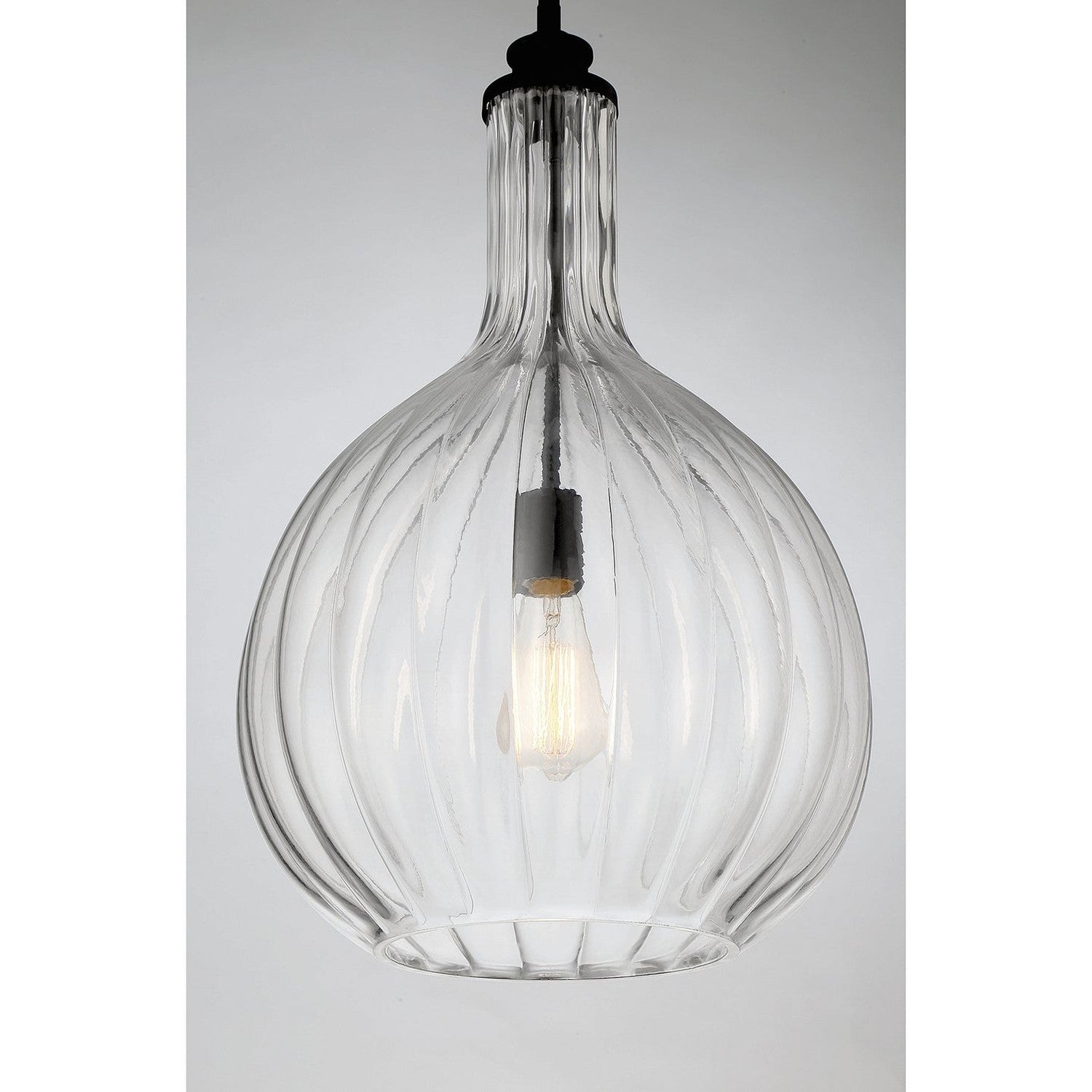 Savoy House - 7-2255-1-89 - One Light Pendant - Brandon - Matte Black