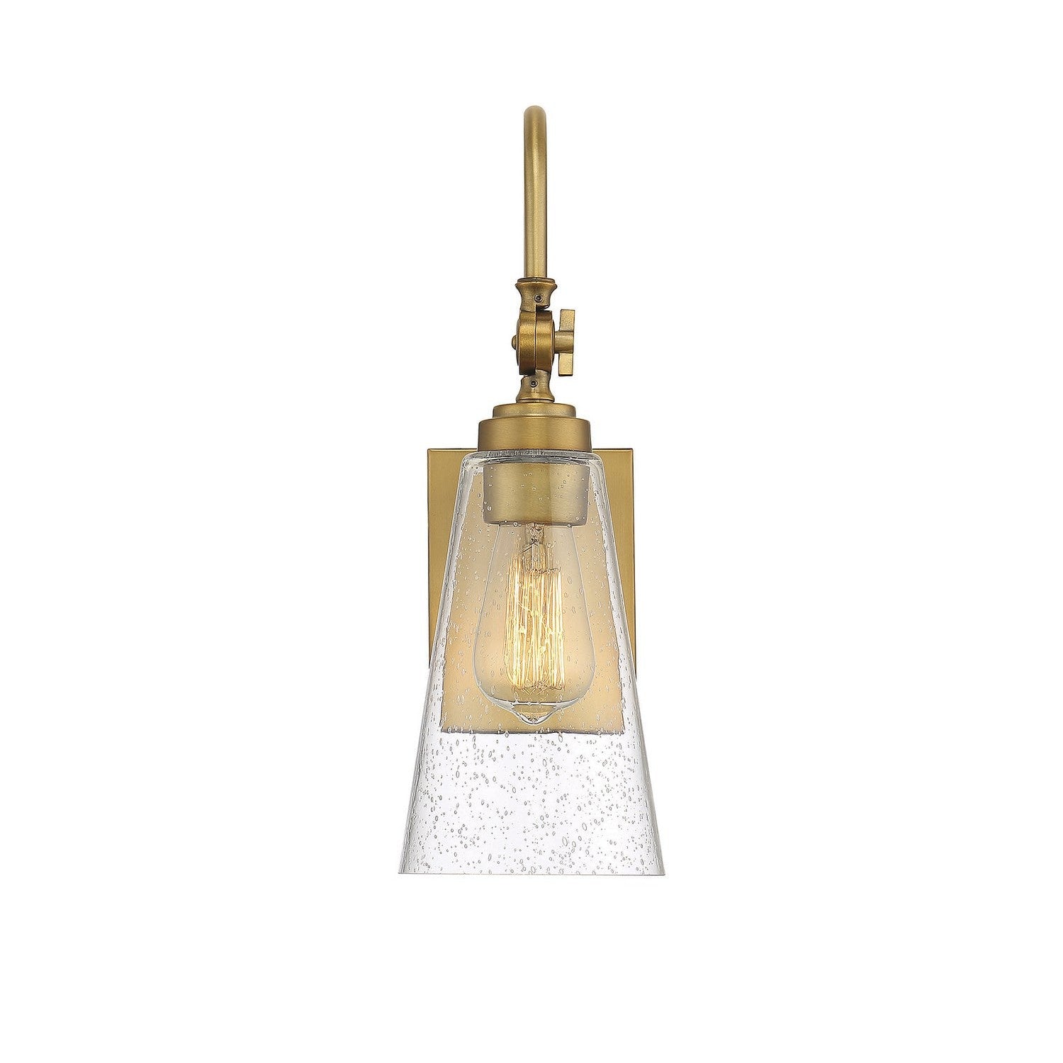 Savoy House - 9-108-1-322 - One Light Wall Sconce - York - Warm Brass