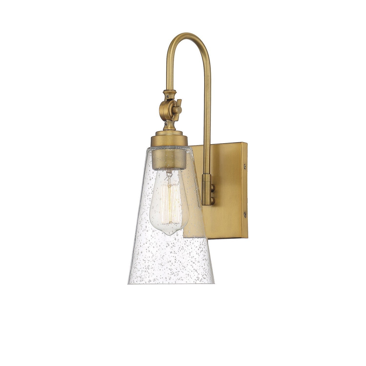 Savoy House - 9-108-1-322 - One Light Wall Sconce - York - Warm Brass