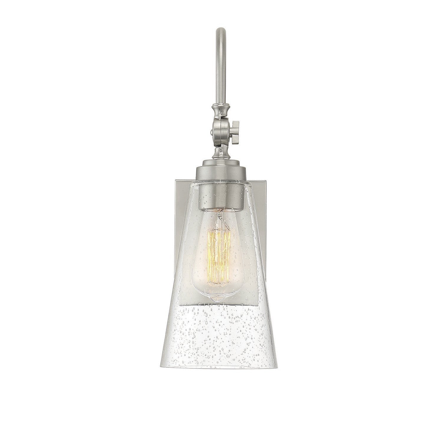Savoy House - 9-108-1-SN - One Light Wall Sconce - York - Satin Nickel