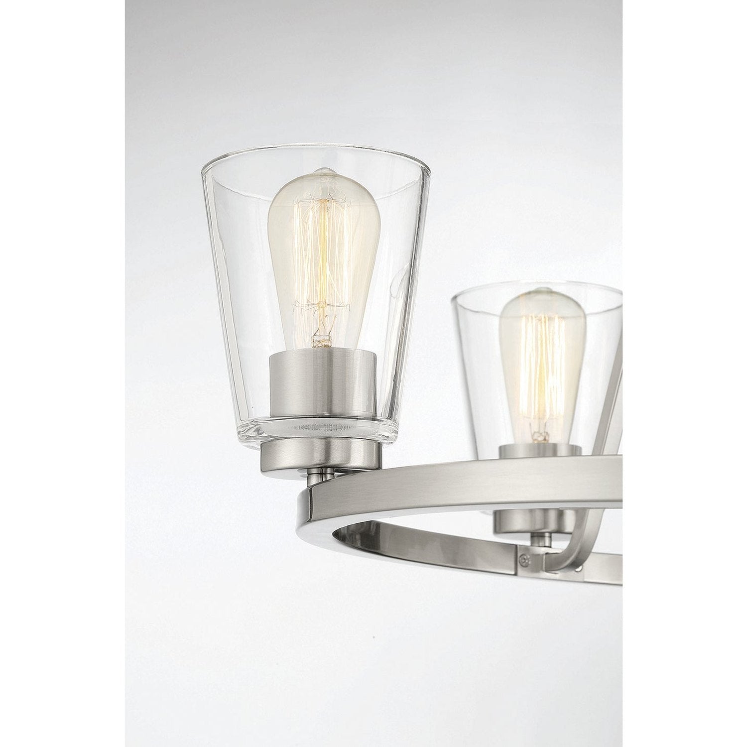Savoy House - 1-1021-5-SN - Five Light Chandelier - Calhoun - Satin Nickel