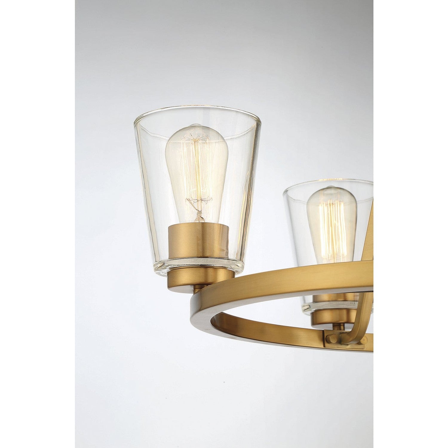Savoy House - 1-1021-5-322 - Five Light Chandelier - Calhoun - Warm Brass
