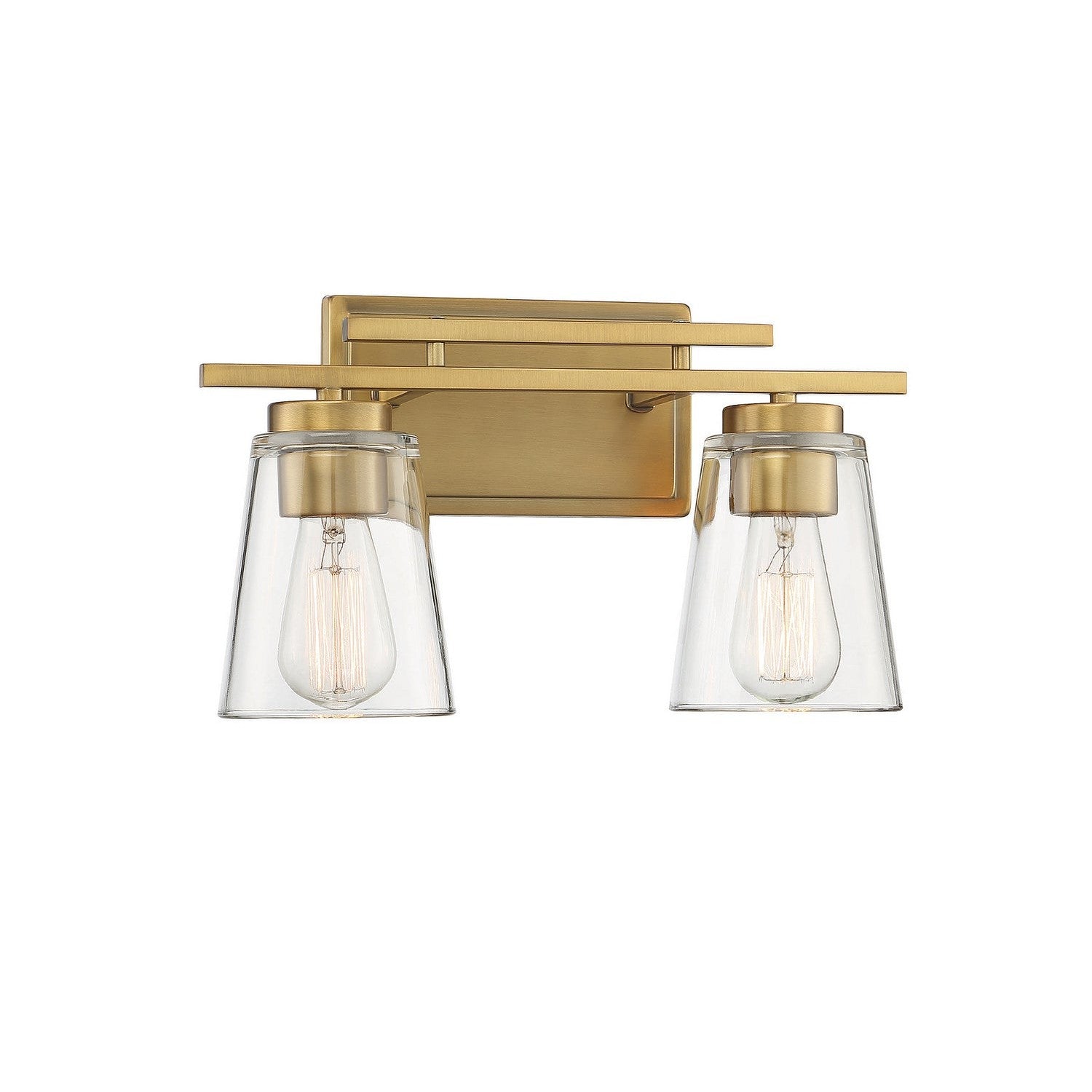 Savoy House - 8-1020-2-322 - Two Light Bath Bar - Calhoun - Warm Brass