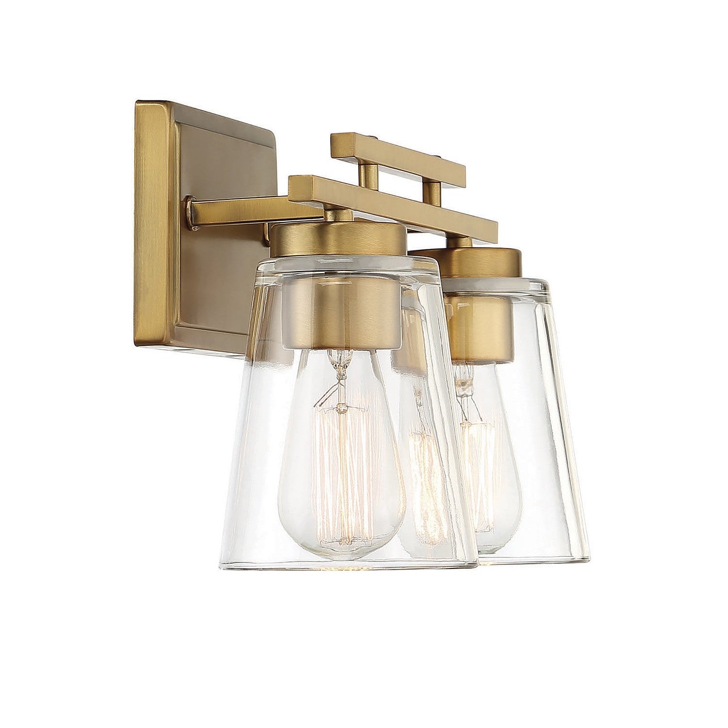 Savoy House - 8-1020-2-322 - Two Light Bath Bar - Calhoun - Warm Brass