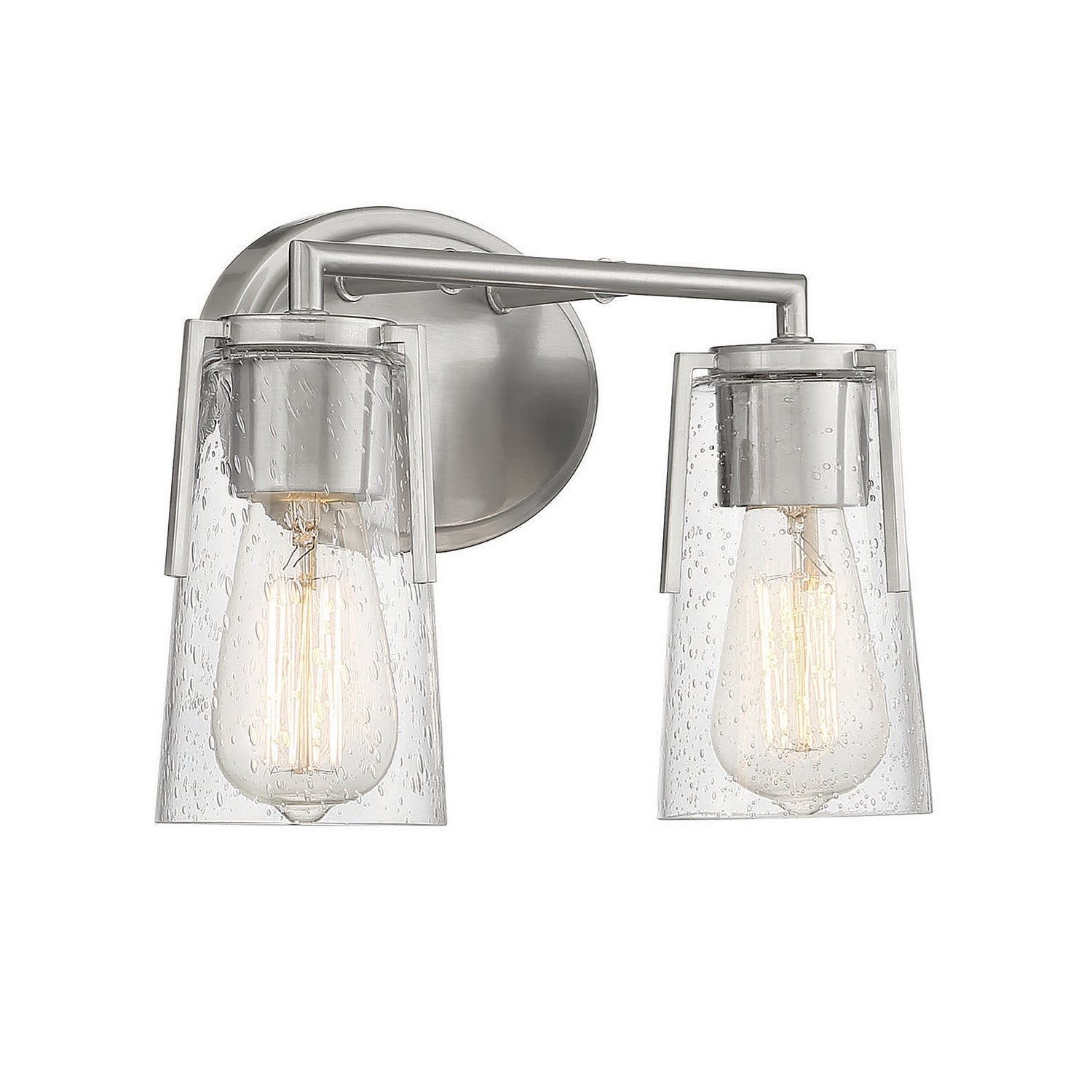 Savoy House - 8-7045-2-SN - Two Light Bath Bar - Sacremento - Satin Nickel