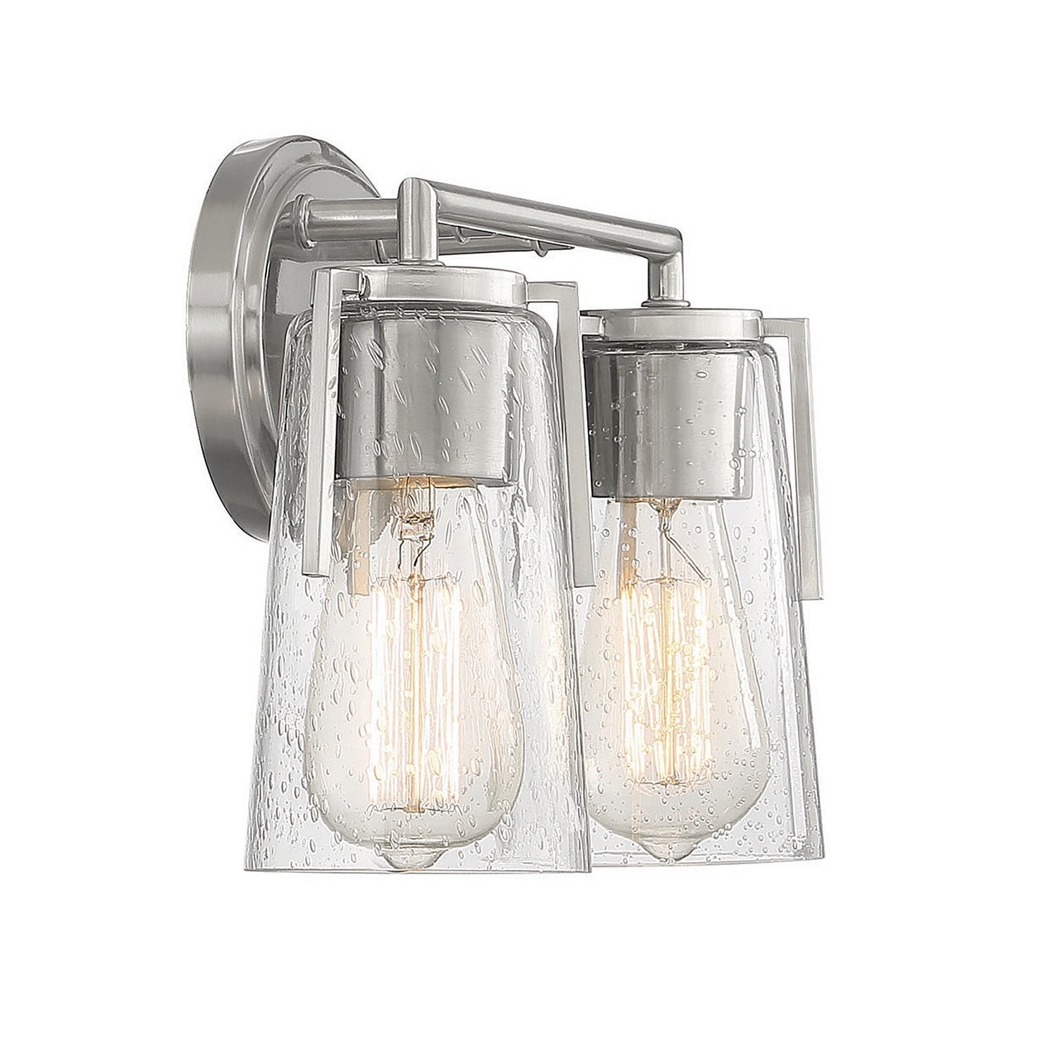 Savoy House - 8-7045-2-SN - Two Light Bath Bar - Sacremento - Satin Nickel