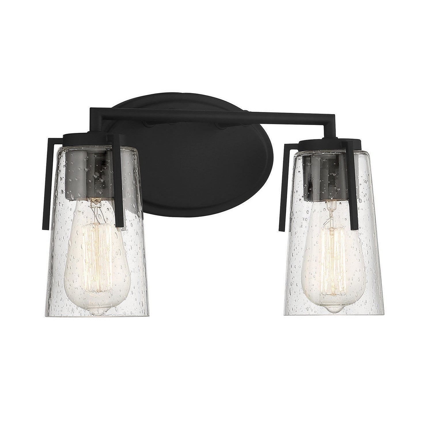 Savoy House - 8-7045-2-BK - Two Light Bath Bar - Sacremento - Black