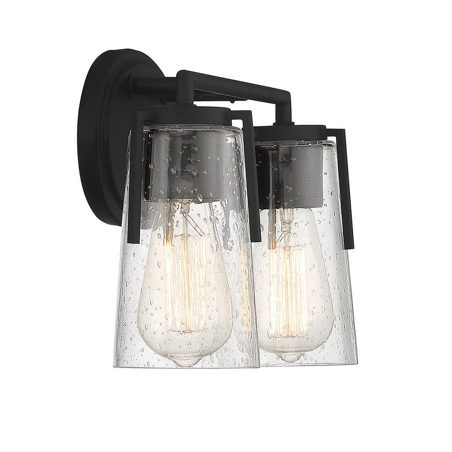 Savoy House - 8-7045-2-BK - Two Light Bath Bar - Sacremento - Black