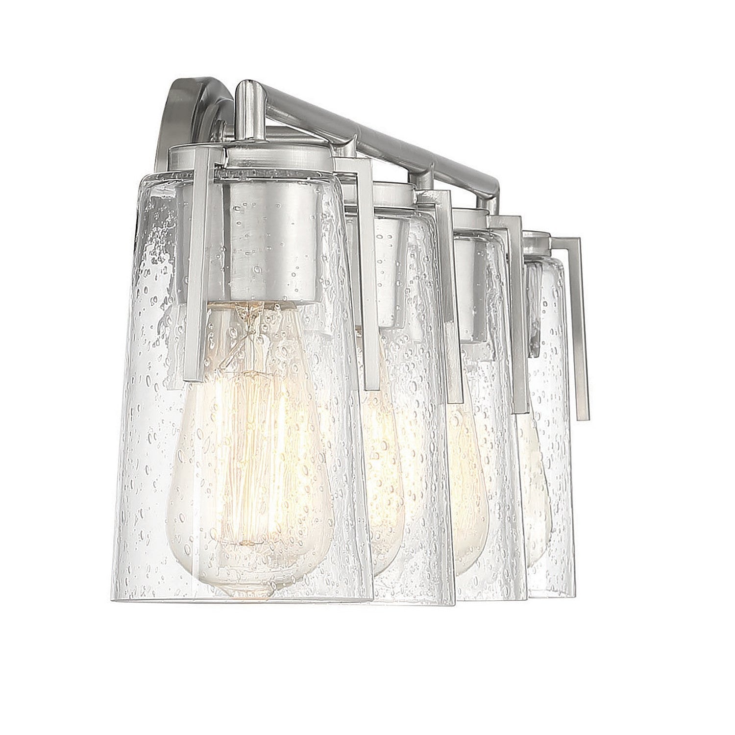 Savoy House - 8-7045-4-SN - Four Light Bath Bar - Sacremento - Satin Nickel
