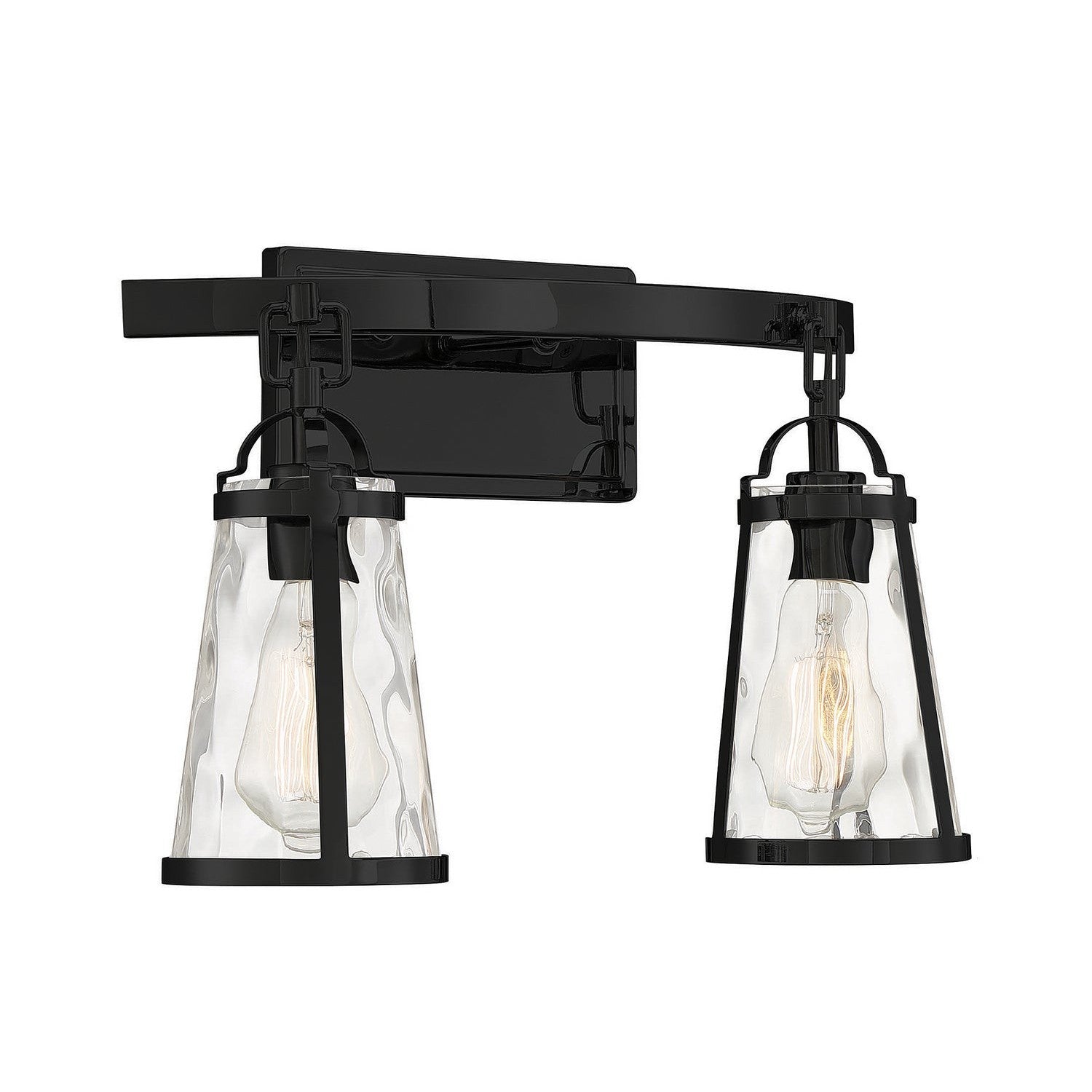 Savoy House - 8-560-2-BK - Two Light Bath Bar - Albany - Black
