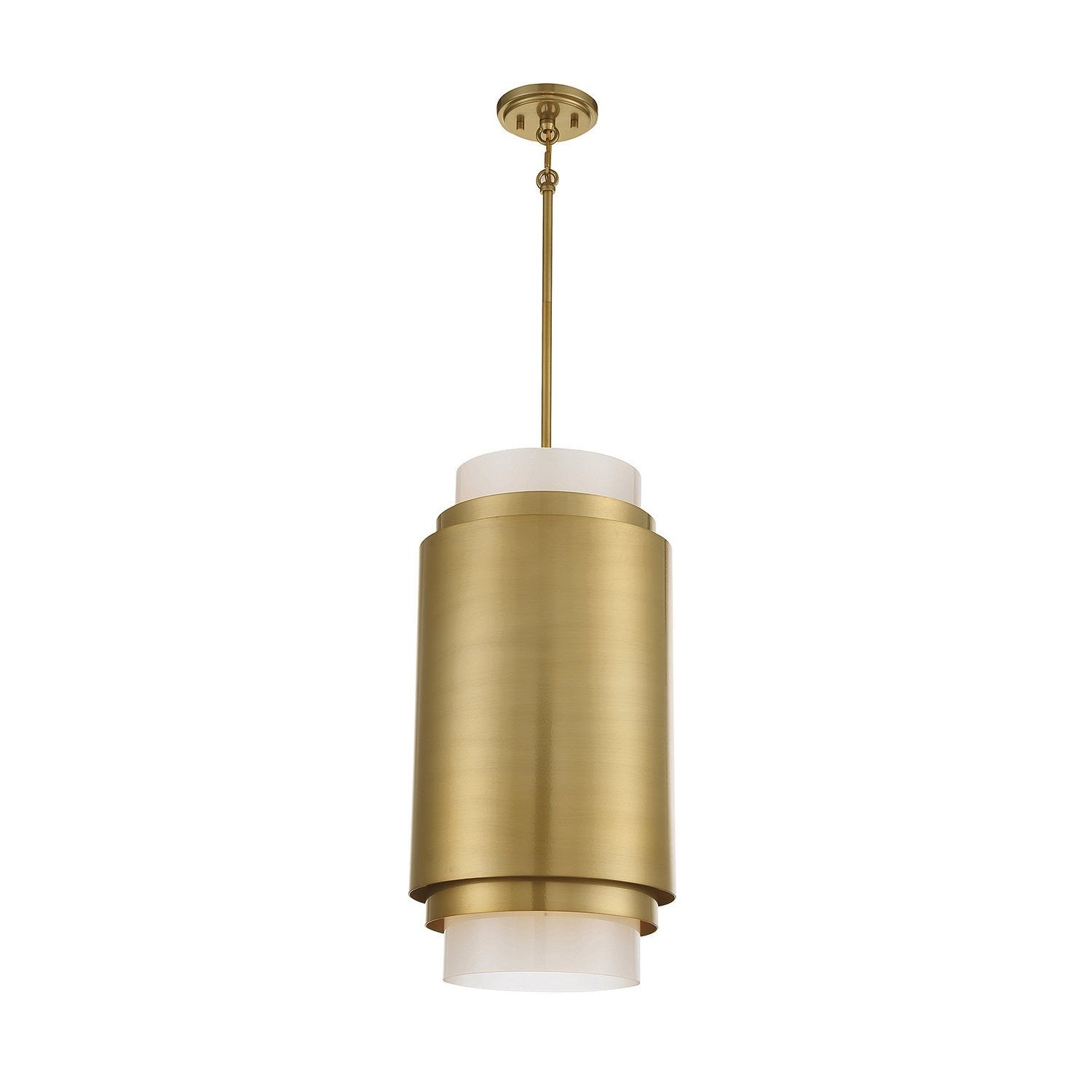 Savoy House - 7-182-3-171 - Three Light Pendant - Beacon - Burnished Brass