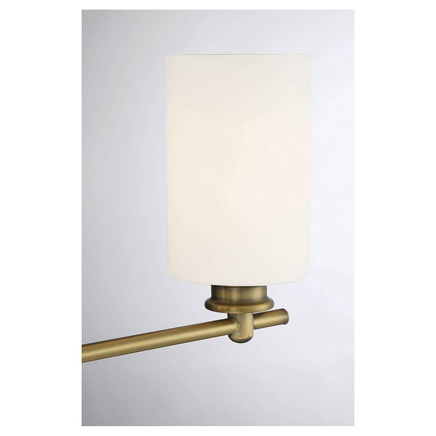 Savoy House - 8-530-4-322 - Four Light Bath Bar - Woodbury - Warm Brass