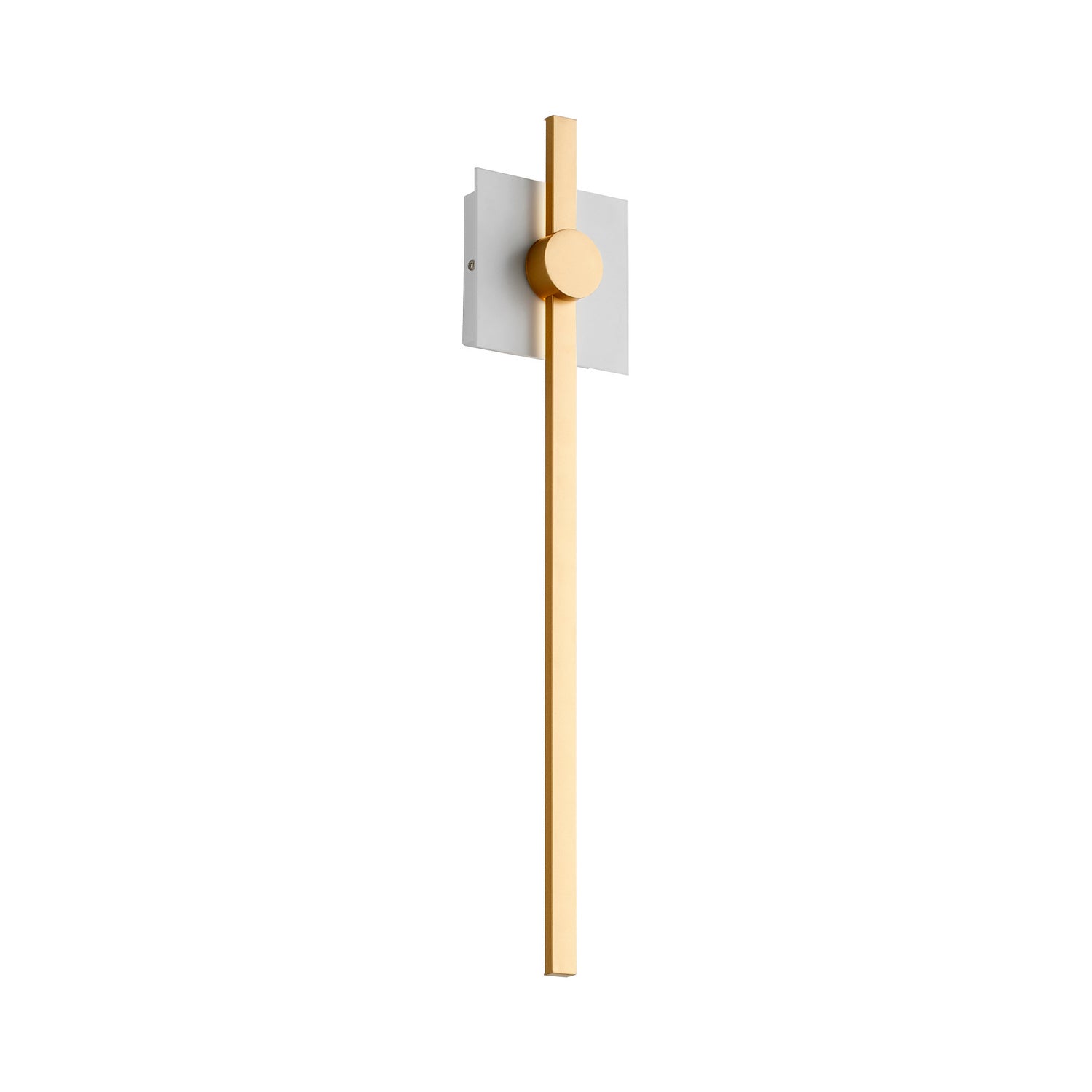 Quorum - 3-50-650 - LED Wall Sconce - Zora - White|Industrial Brass