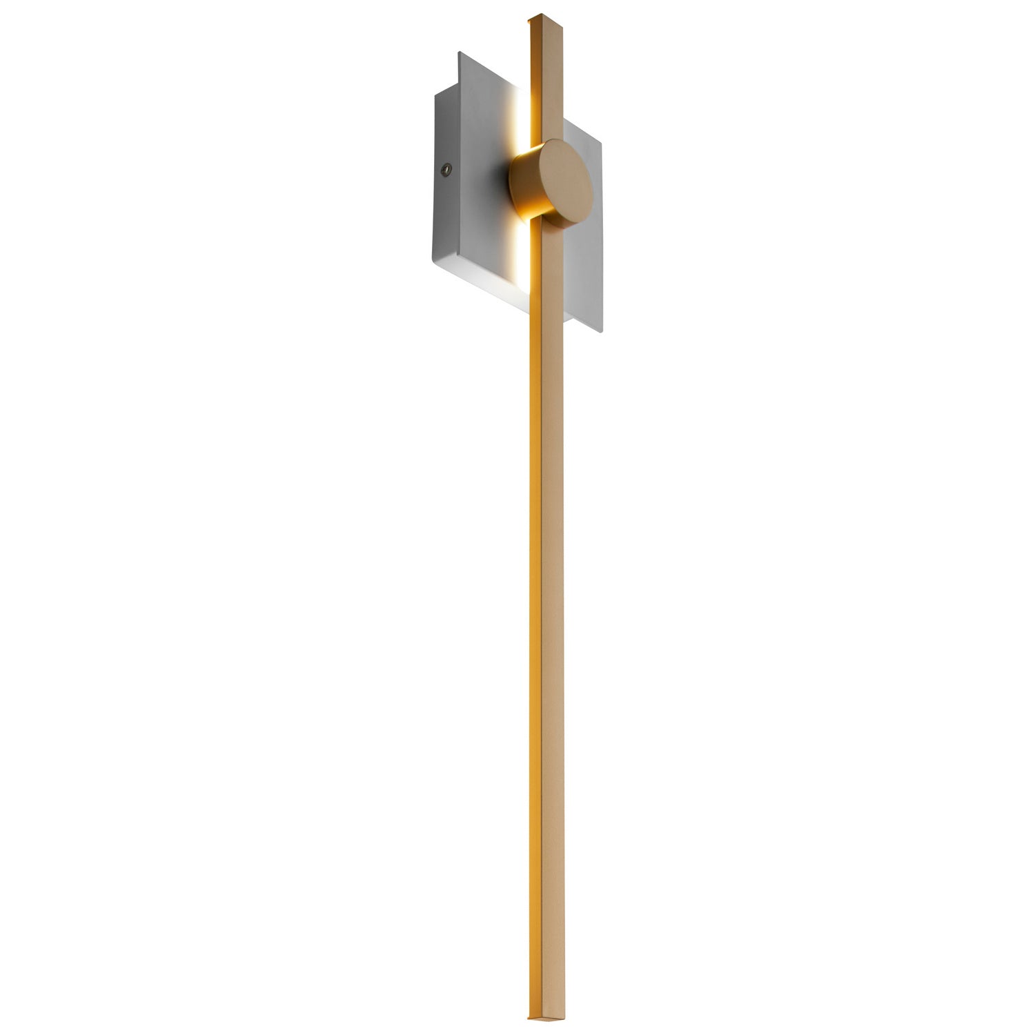 Quorum - 3-50-650 - LED Wall Sconce - Zora - White|Industrial Brass