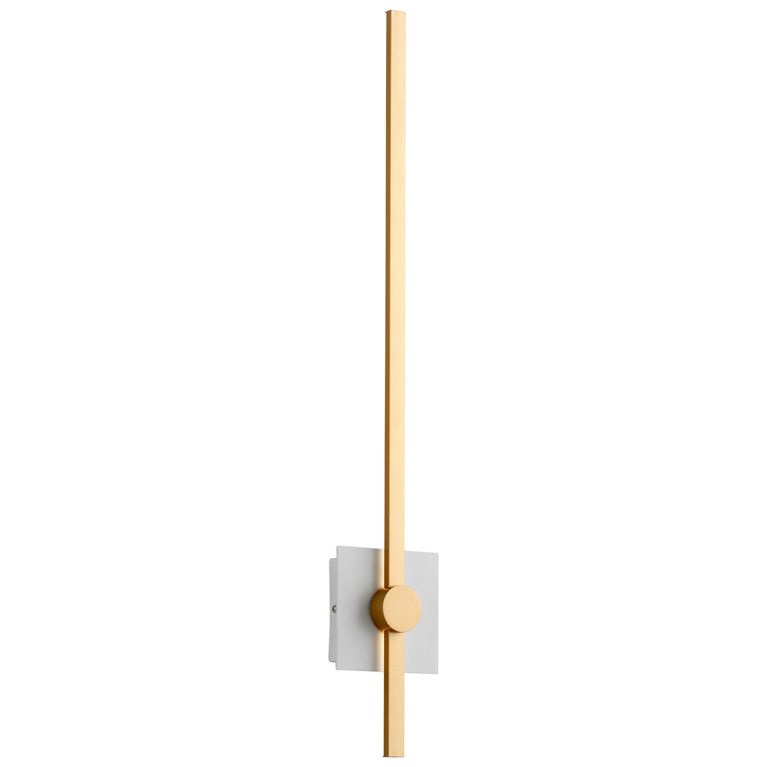 Quorum - 3-51-650 - LED Wall Sconce - Zora - White|Industrial Brass