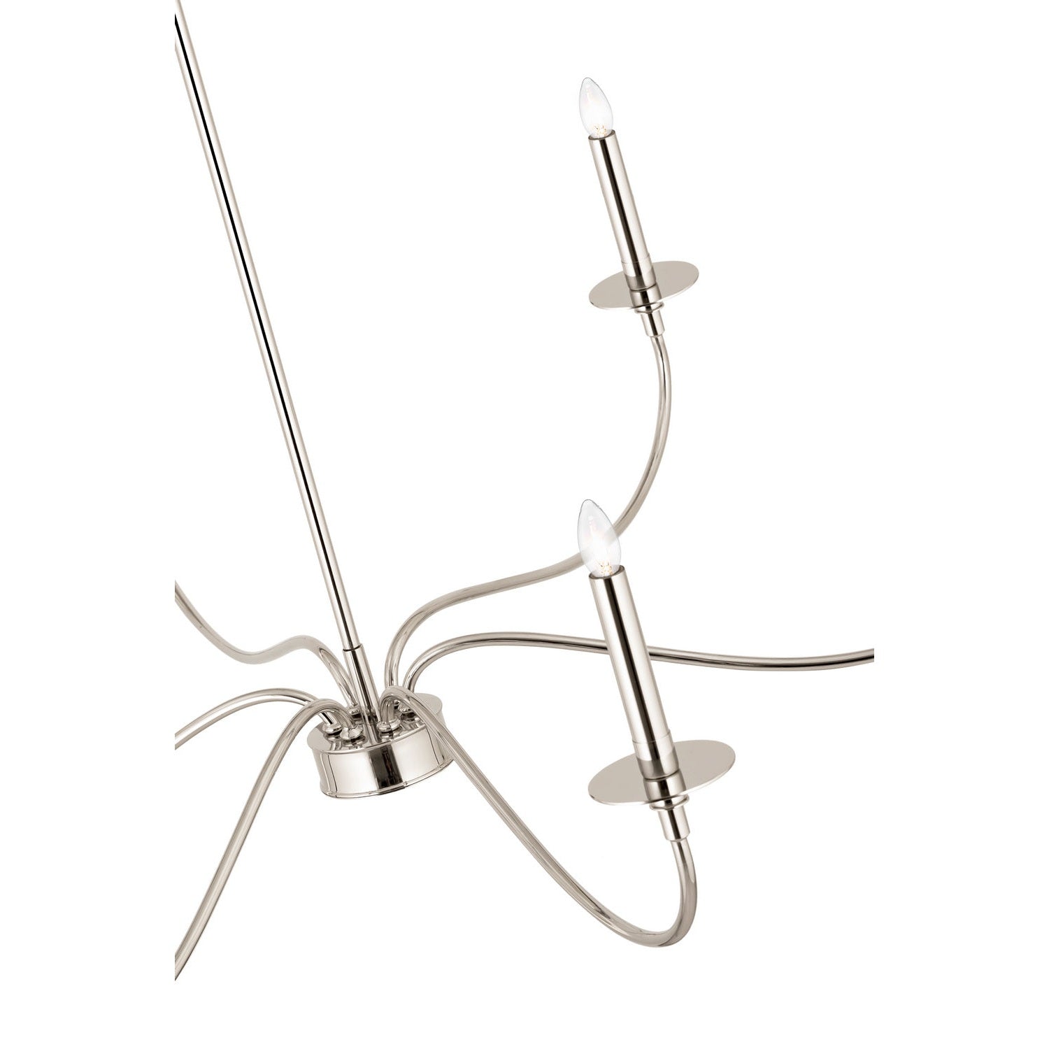 Z-Lite - 2301-42PN - Six Light Chandelier - Arrington - Polished Nickel