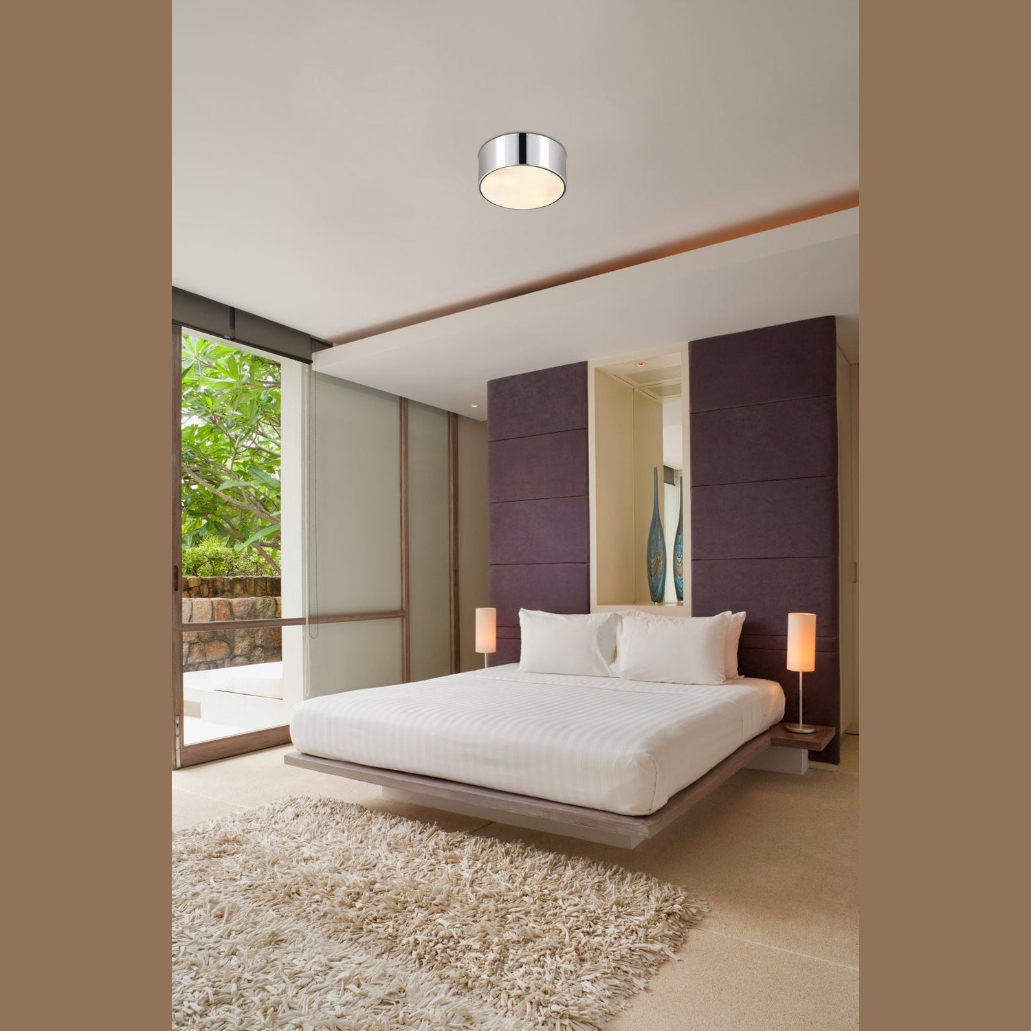 Z-Lite - 2302F2-CH - Two Light Flush Mount - Harley - Chrome