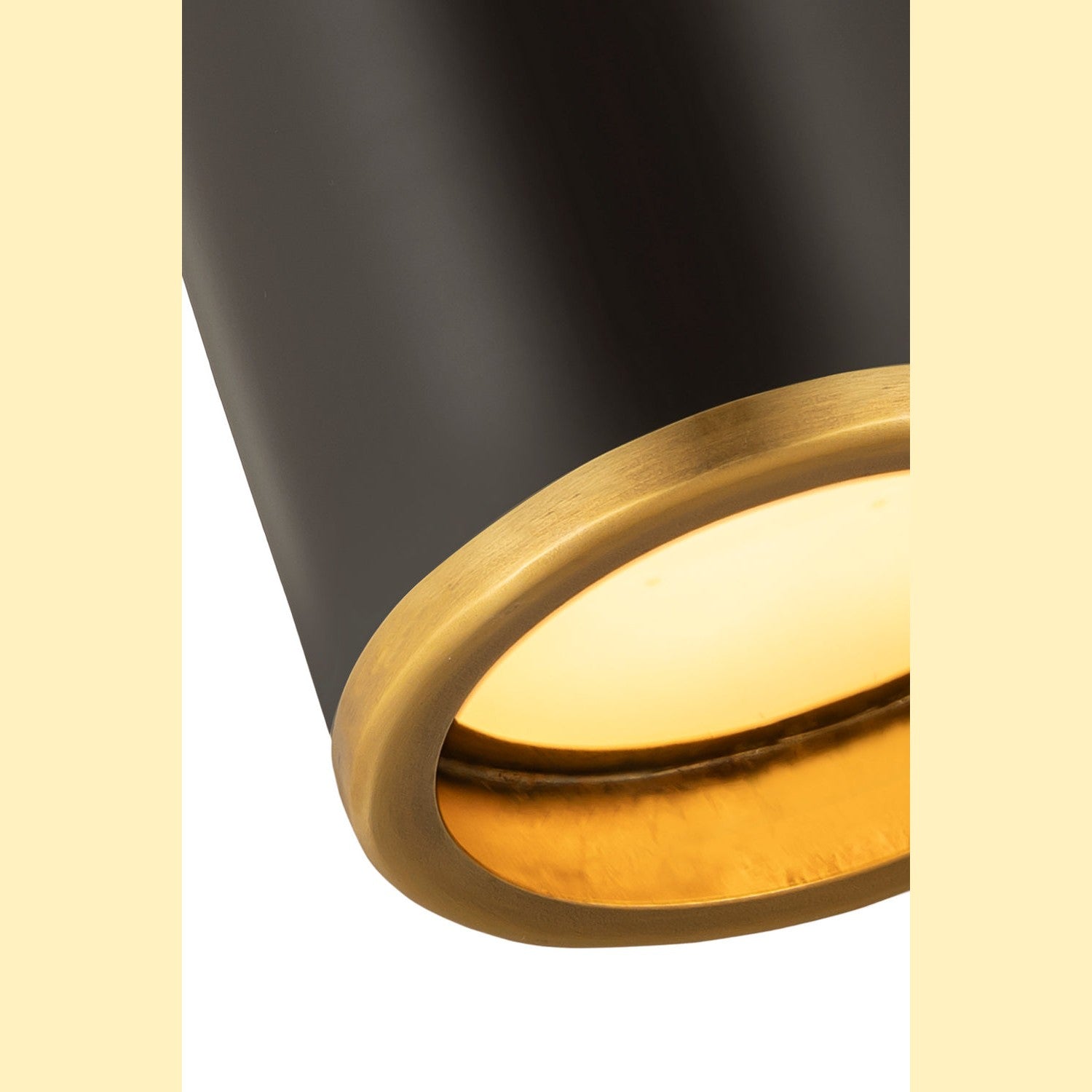 Z-Lite - 2303F1-MB-RB - One Light Flush Mount - Arlo - Matte Black + Rubbed Brass