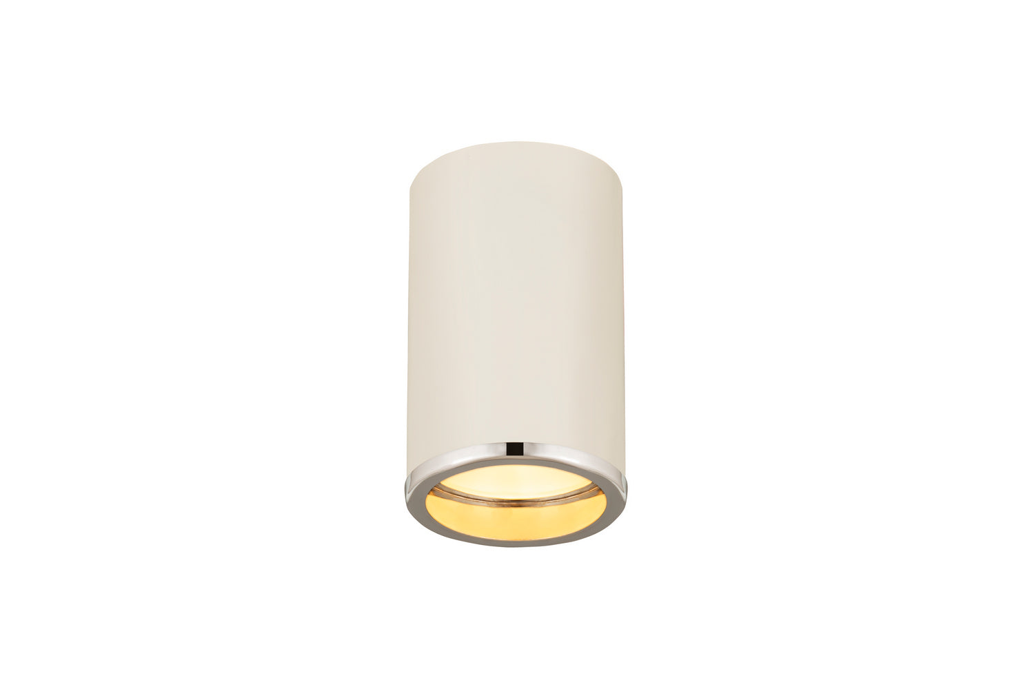 Z-Lite - 2303F1-MW-CH - One Light Flush Mount - Arlo - Matte White + Chrome