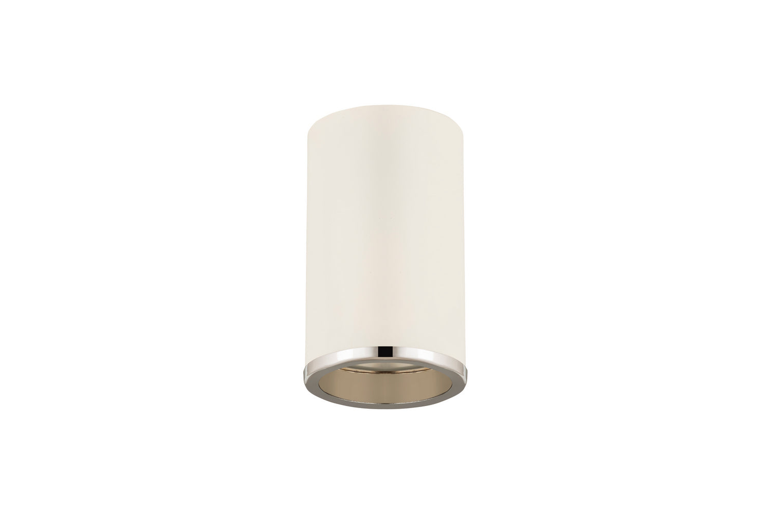Z-Lite - 2303F1-MW-CH - One Light Flush Mount - Arlo - Matte White + Chrome