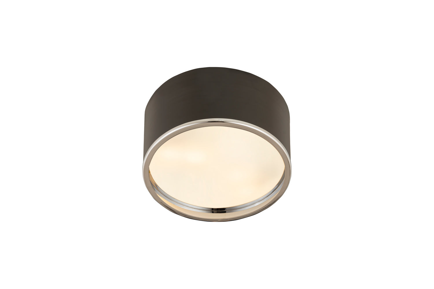Z-Lite - 2303F2-MB-CH - Two Light Flush Mount - Arlo - Matte Black + Chrome