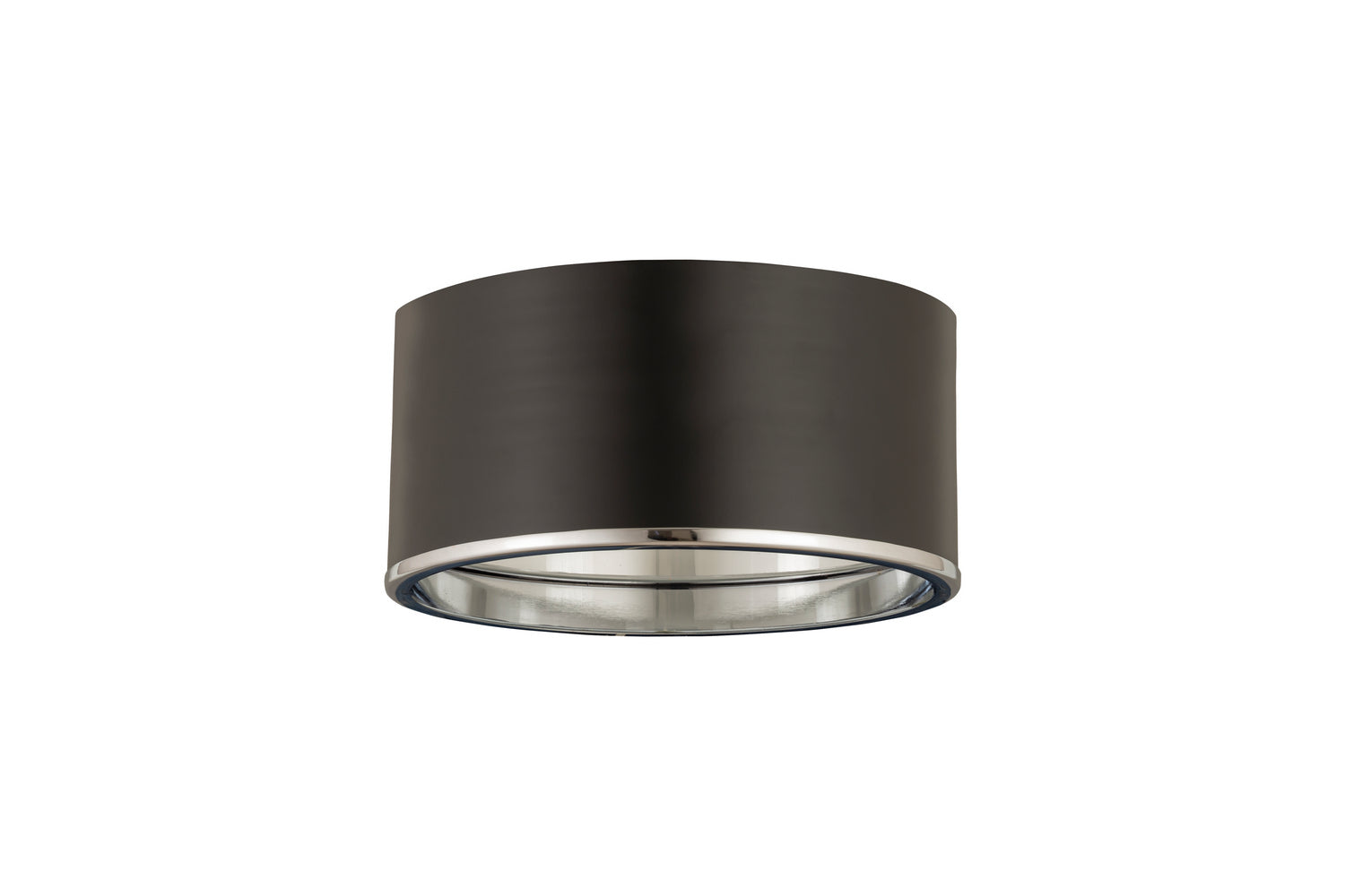 Z-Lite - 2303F2-MB-CH - Two Light Flush Mount - Arlo - Matte Black + Chrome