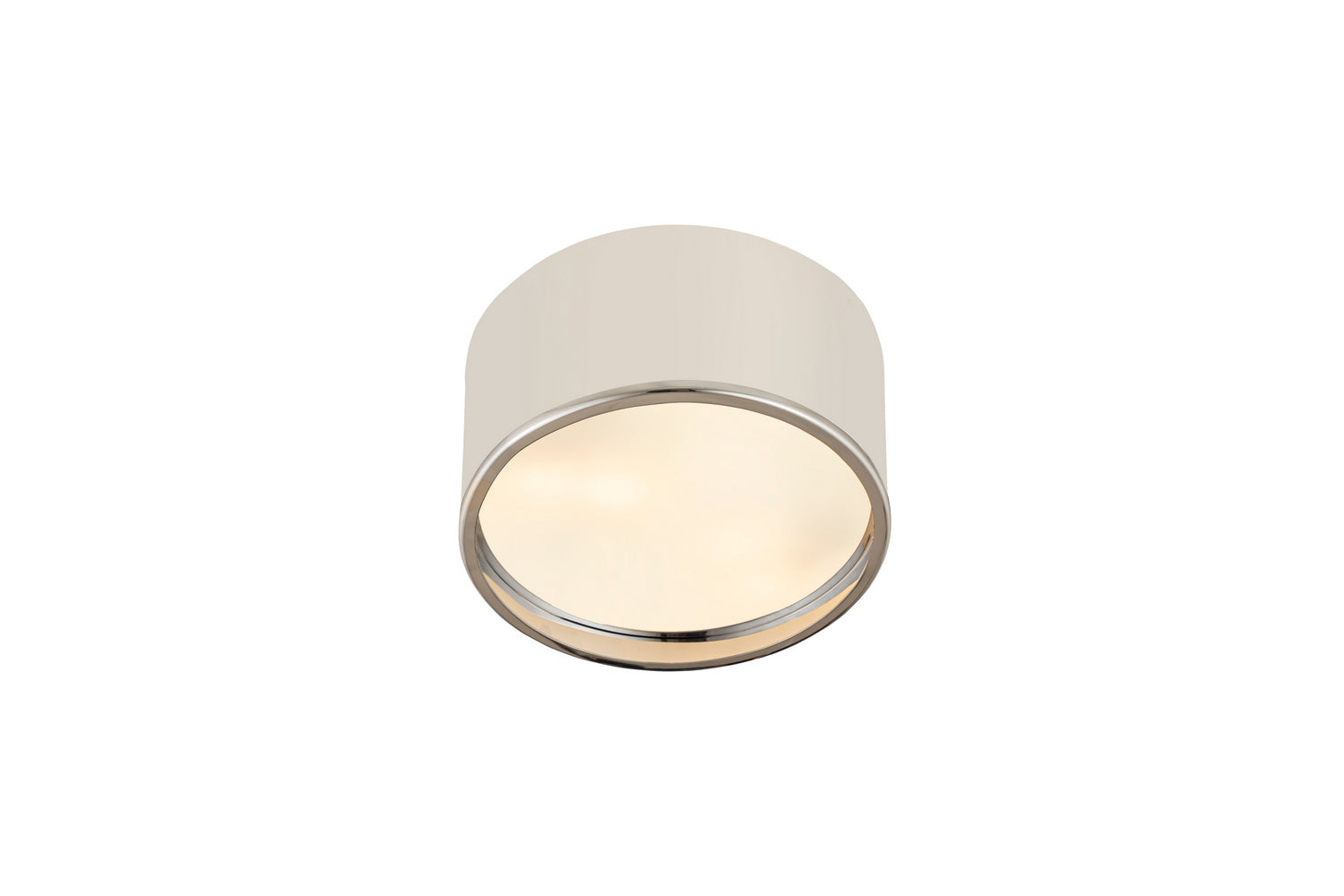 Z-Lite - 2303F2-MW-CH - Two Light Flush Mount - Arlo - Matte White + Chrome