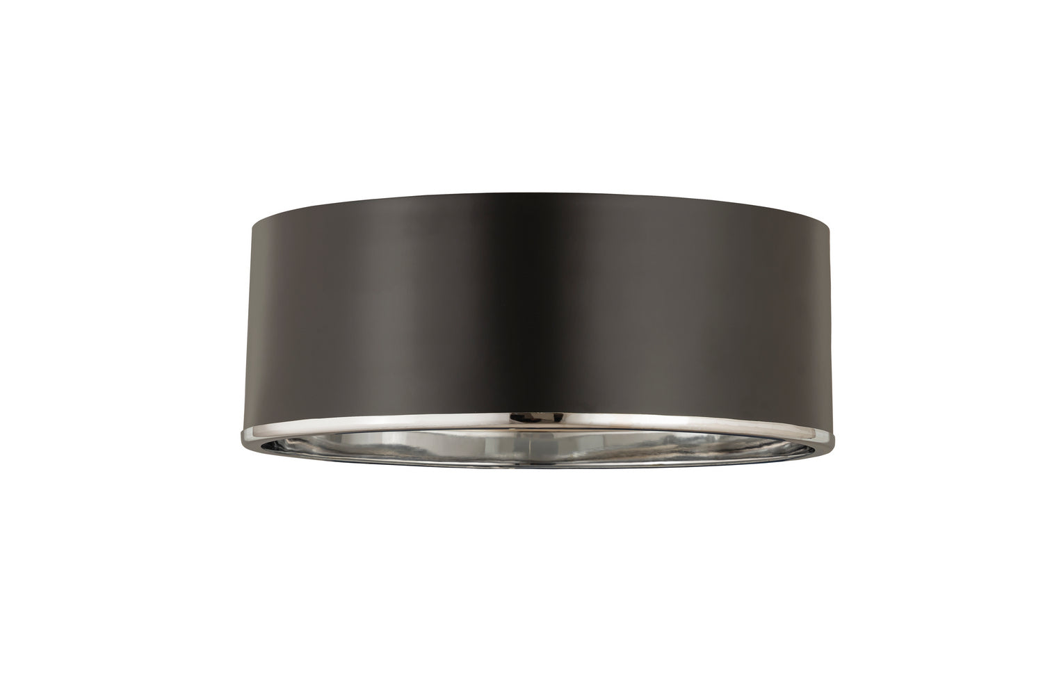 Z-Lite - 2303F3-MB-CH - Three Light Flush Mount - Arlo - Matte Black + Chrome