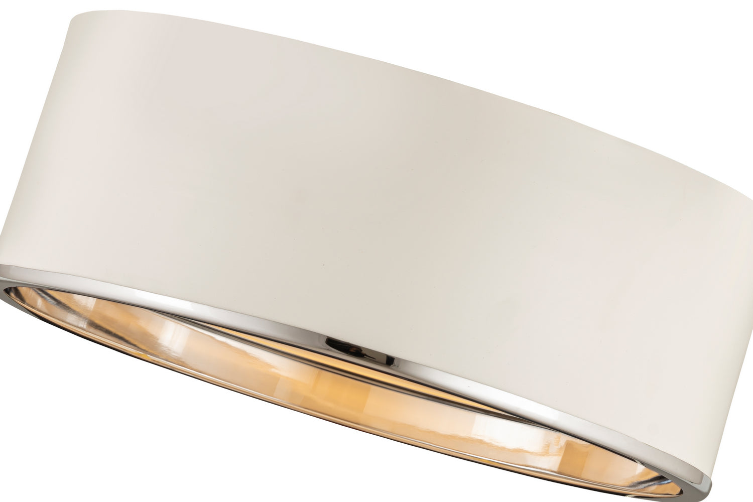 Z-Lite - 2303F3-MW-CH - Three Light Flush Mount - Arlo - Matte White + Chrome