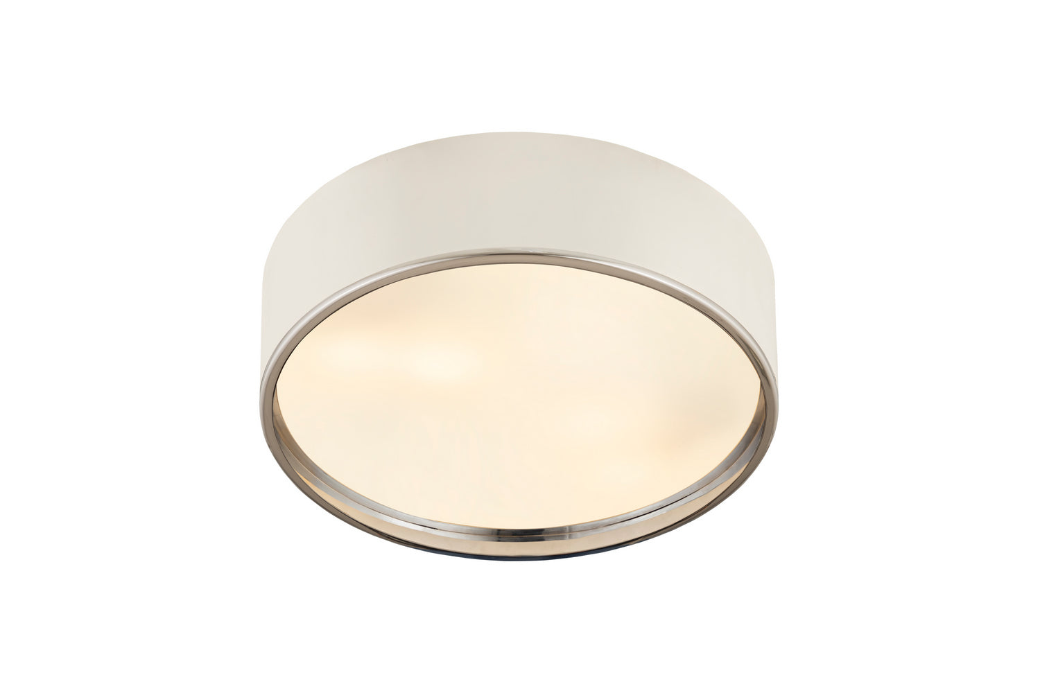 Z-Lite - 2303F4-MW-CH - Four Light Flush Mount - Arlo - Matte White + Chrome