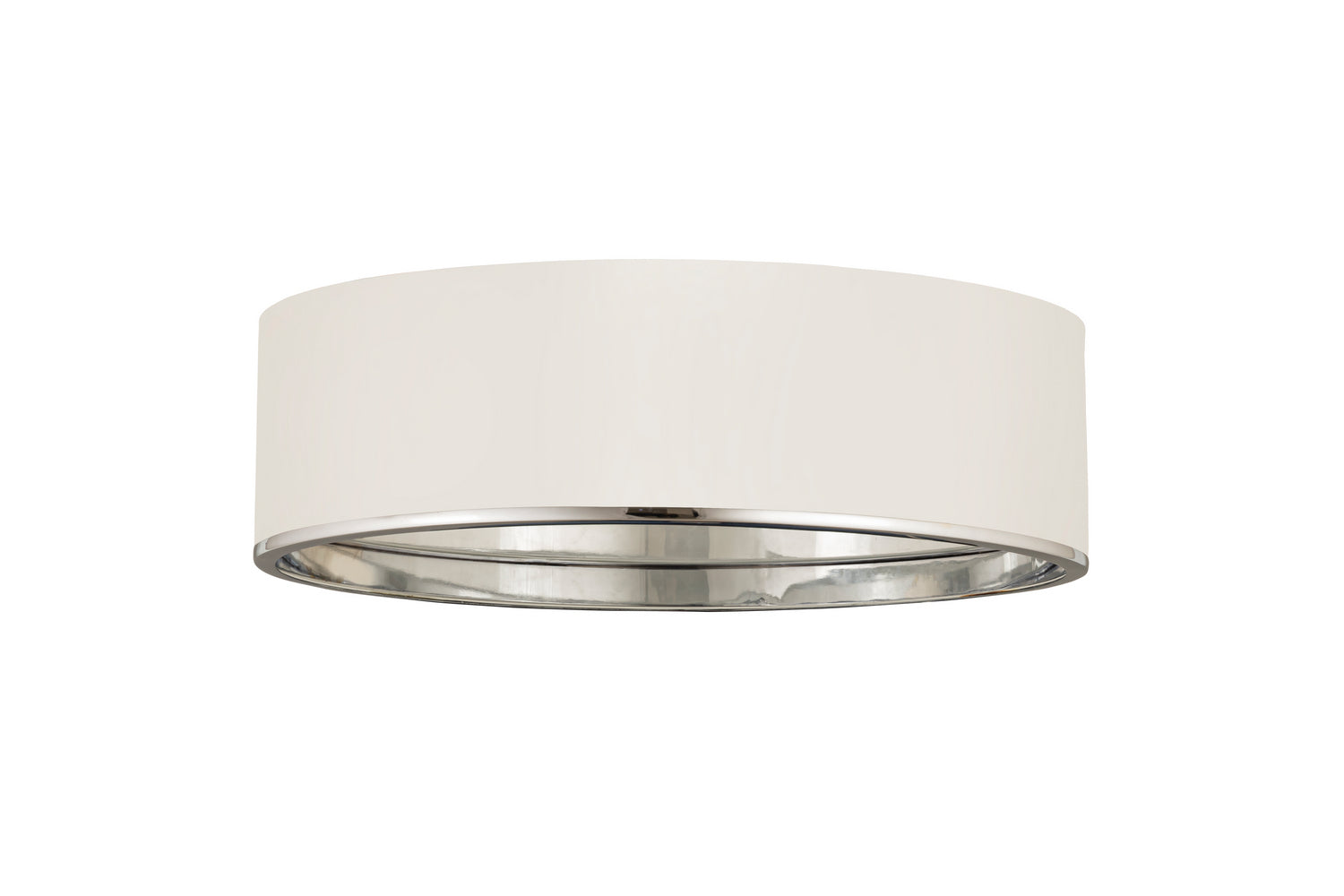 Z-Lite - 2303F4-MW-CH - Four Light Flush Mount - Arlo - Matte White + Chrome