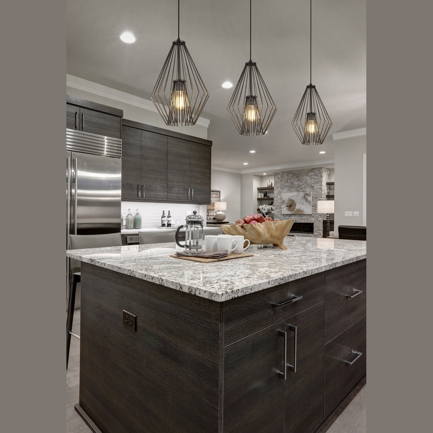 Z-Lite - 442MP12-BP - One Light Pendant - Quintus - Plated Bronze