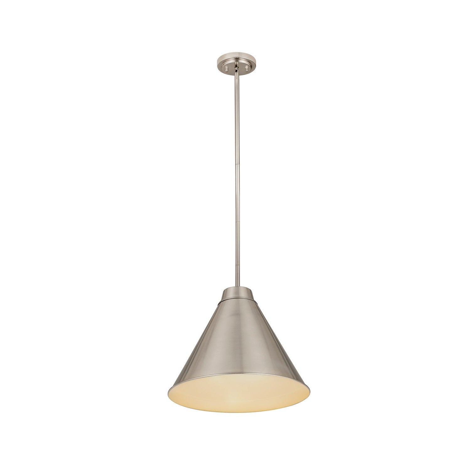 Z-Lite - 6011P18-BN - One Light Pendant - Eaton - Brushed Nickel