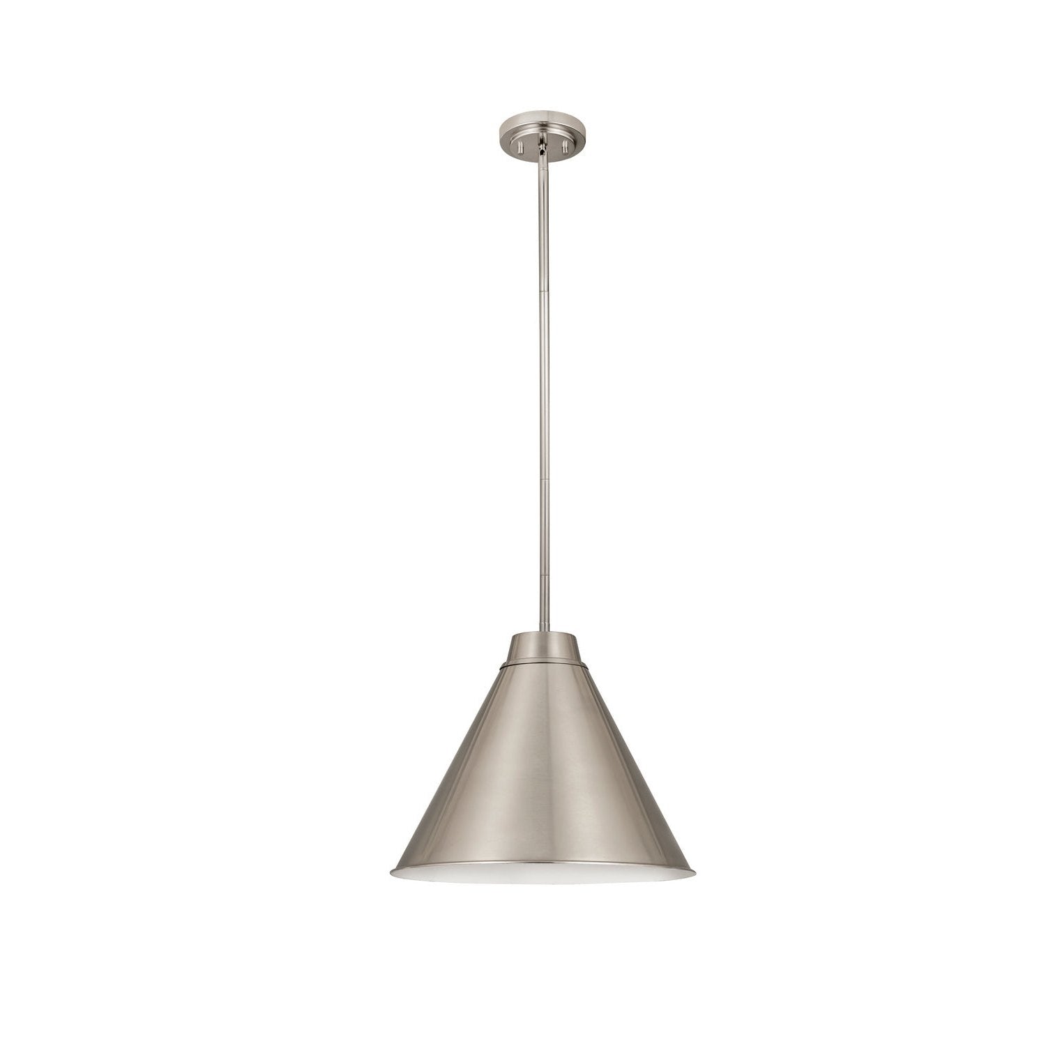 Z-Lite - 6011P18-BN - One Light Pendant - Eaton - Brushed Nickel