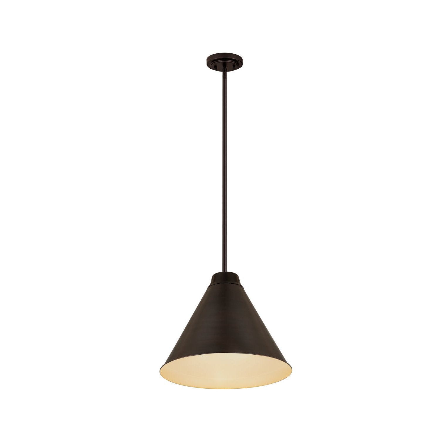 Z-Lite - 6011P18-BP - One Light Pendant - Eaton - Bronze Plate